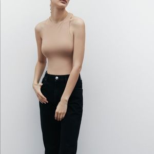 Zara Halterneck Bodysuit